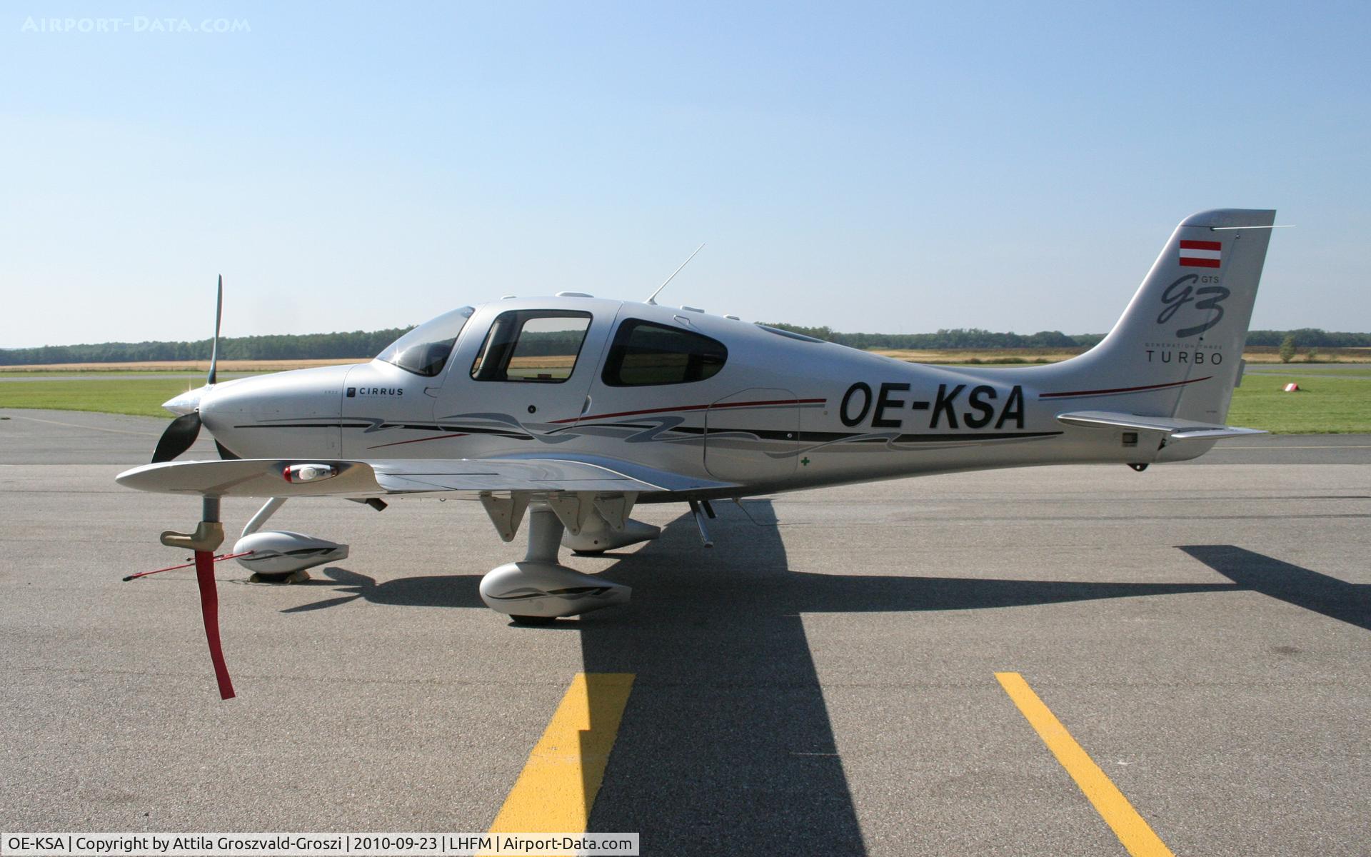 OE-KSA, 2008 Cirrus SR22 G3 GTS Turbo C/N 3006, Fertöszentmiklos Airport Maintenance Base - (HAT&S) Hungarian Aircraft Technology and Service Ltd.