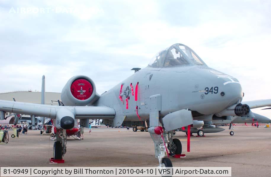 81-0949, 1981 Fairchild Republic A-10C Thunderbolt II C/N A10-0644, An A-10 