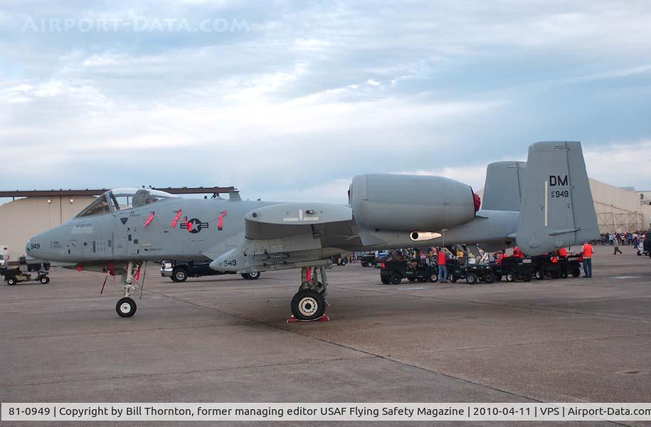 81-0949, 1981 Fairchild Republic A-10C Thunderbolt II C/N A10-0644, An A-10 
