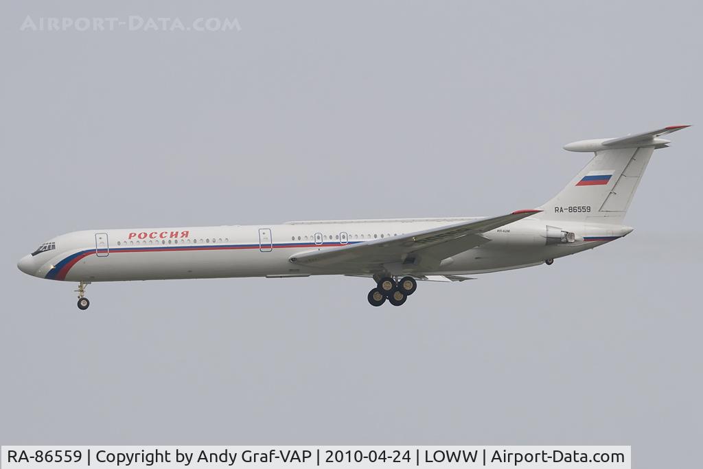 RA-86559, 1992 Ilyushin Il-62M C/N 2153258, Rossia IL62