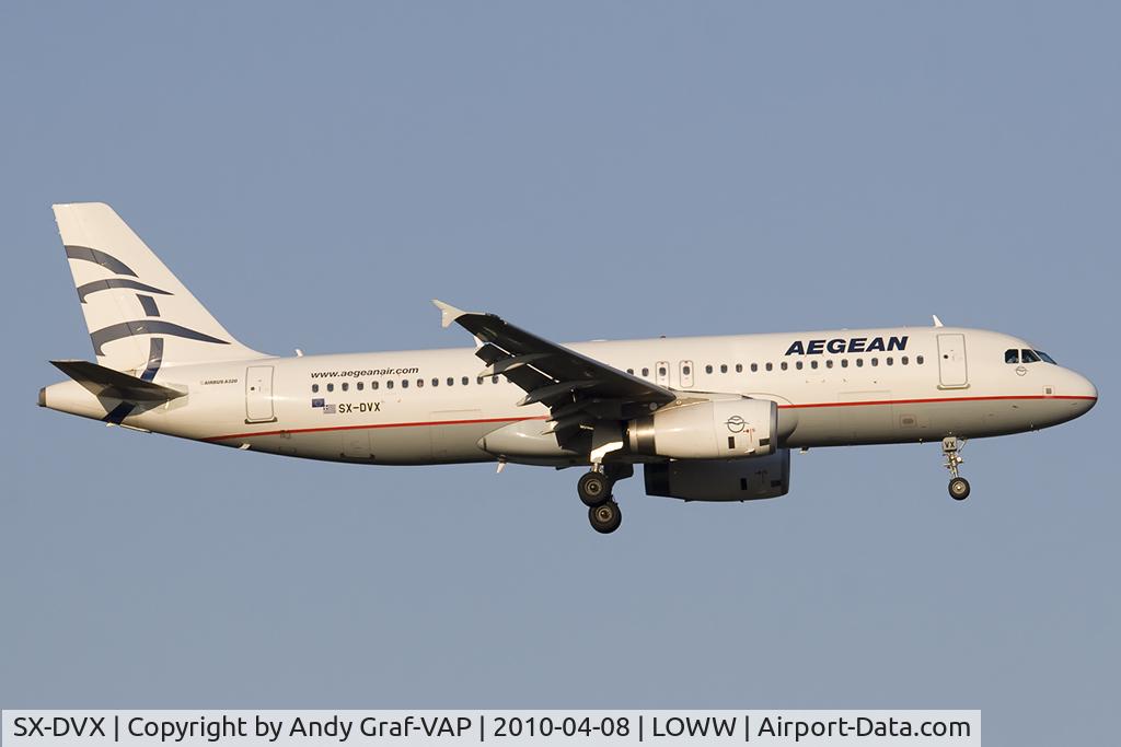 SX-DVX, 2009 Airbus A320-232 C/N 3829, Aegean A320