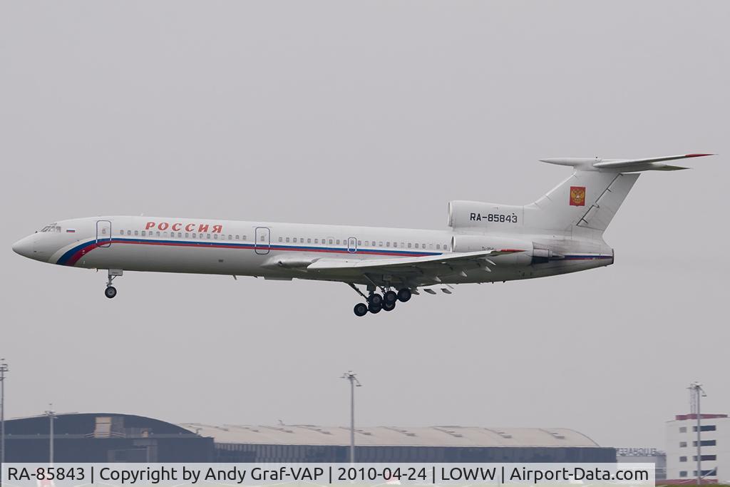 RA-85843, 1995 Tupolev Tu-154M C/N 95A991, Rossia TU154M