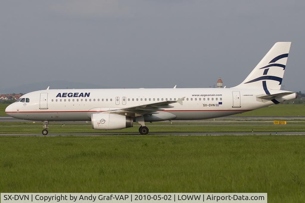 SX-DVN, 2008 Airbus A320-232 C/N 3478, Aegean A320