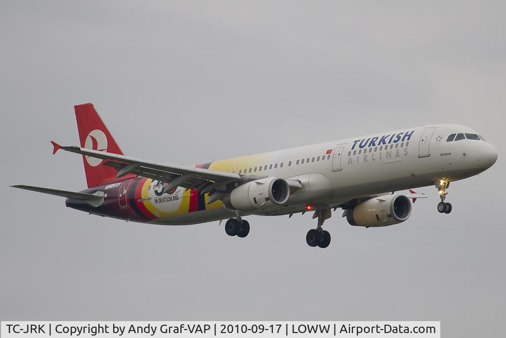 TC-JRK, 2008 Airbus A321-231 C/N 3525, Turkish Airlines A321