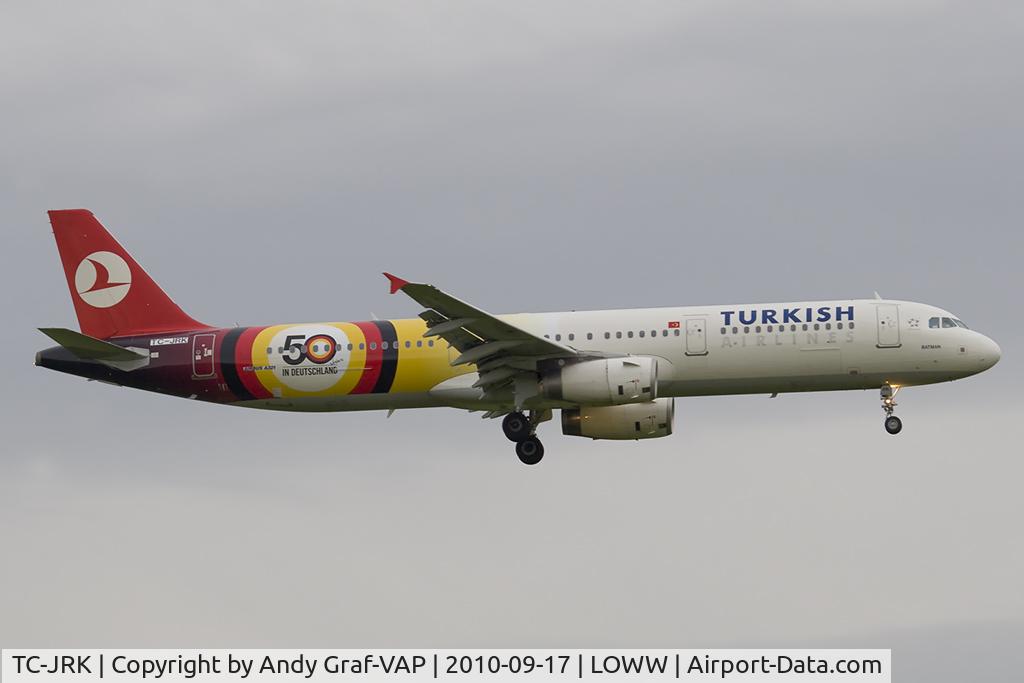 TC-JRK, 2008 Airbus A321-231 C/N 3525, Turkish Airlines A321