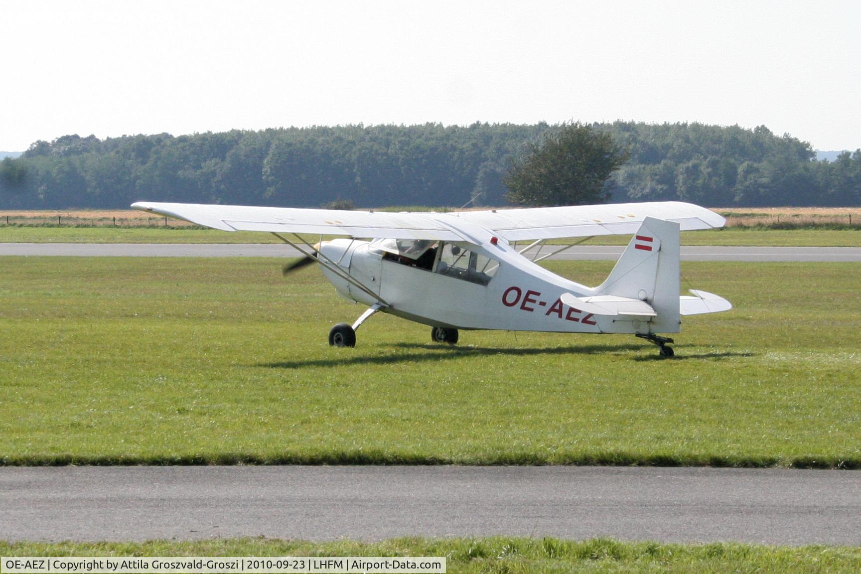 OE-AEZ, 1969 American Champion 7GCBC Citabria C/N 097, Fertöszentmiklos Airport Maintenance Base