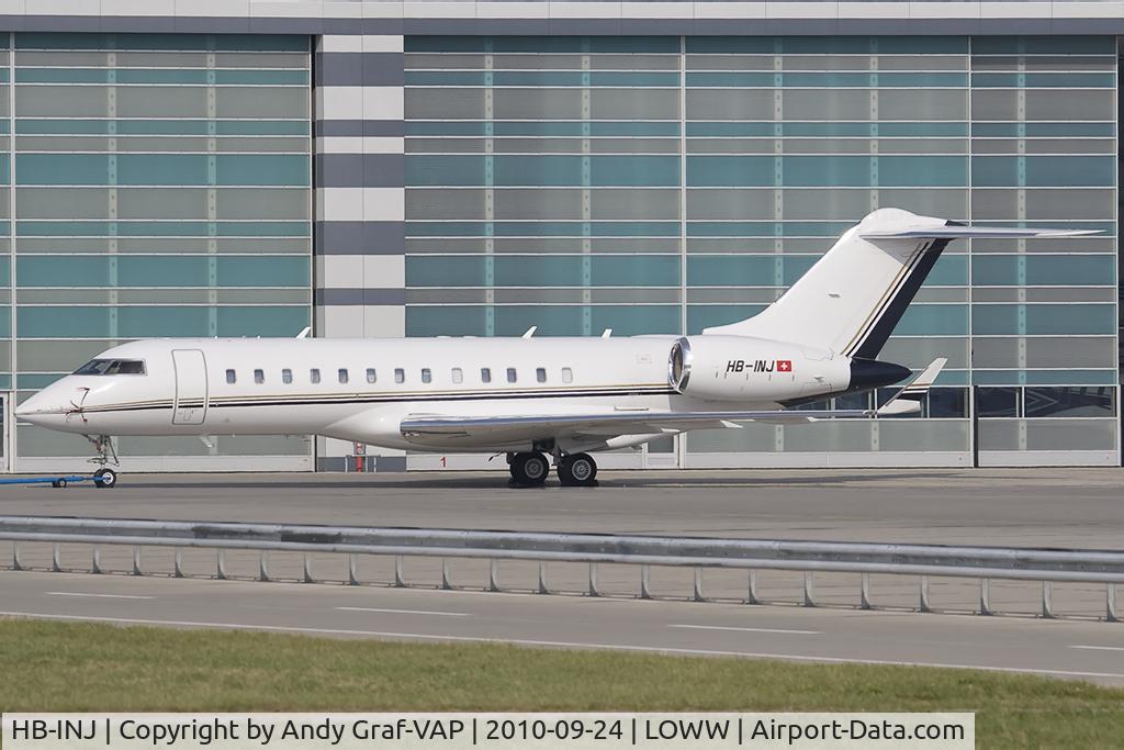 HB-INJ, 2000 Bombardier BD-700-1A10 Global Express C/N 9086, BD700
