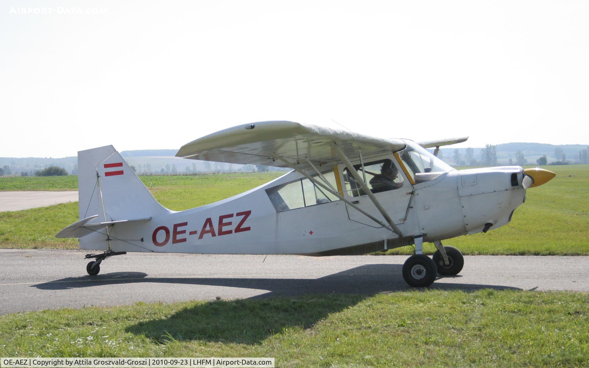 OE-AEZ, 1969 American Champion 7GCBC Citabria C/N 097, Fertöszentmiklos Airport Maintenance Base