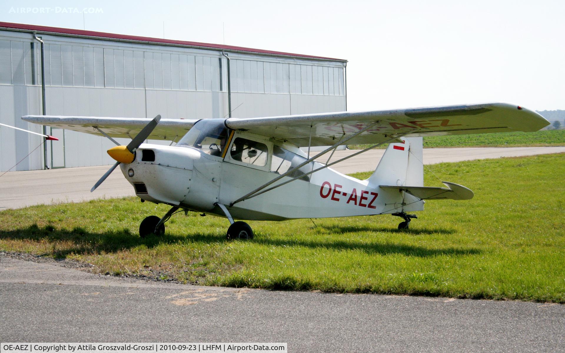 OE-AEZ, 1969 American Champion 7GCBC Citabria C/N 097, Fertöszentmiklos Airport Maintenance Base