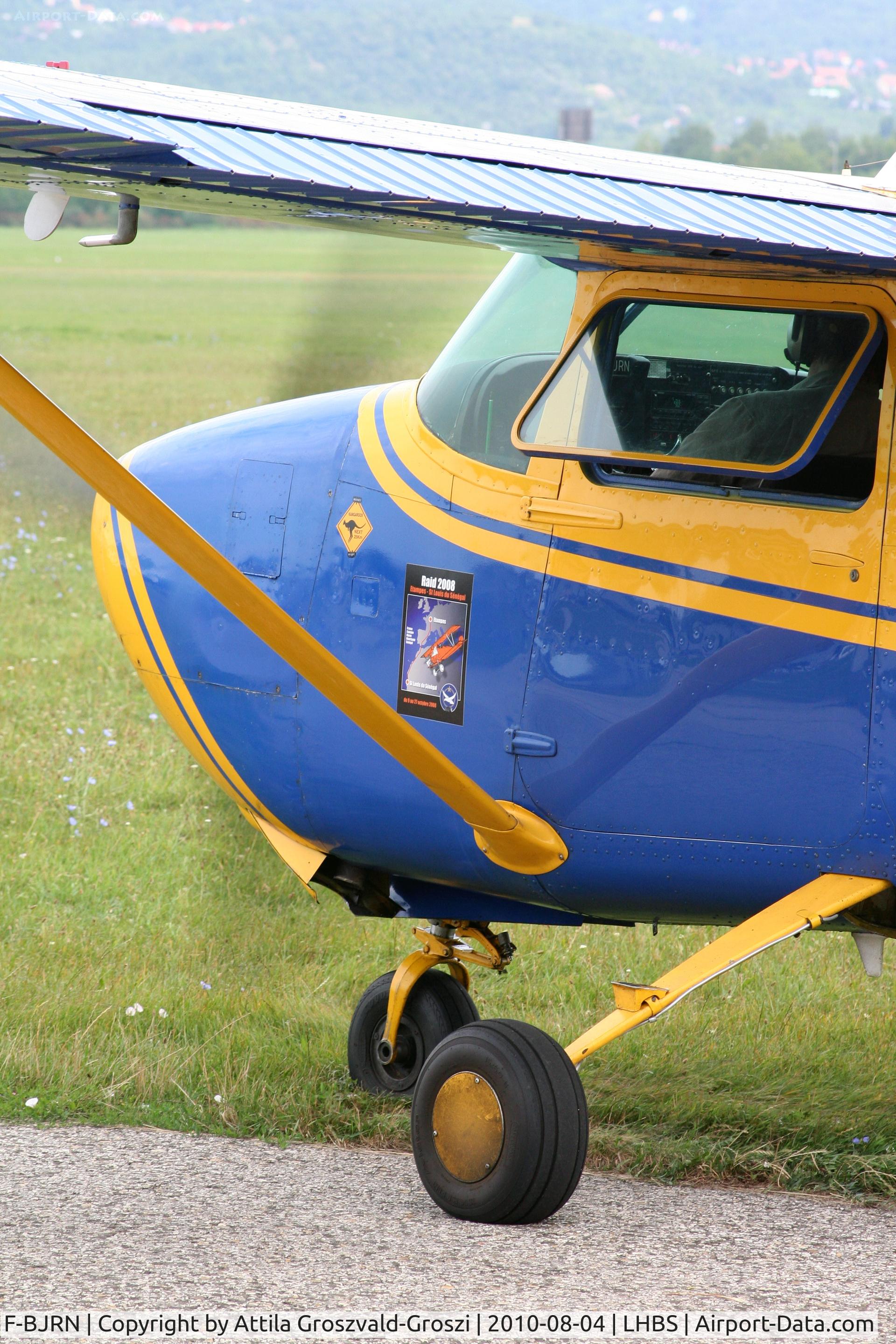 F-BJRN, 1961 Cessna C210A C/N 21057828, In a visitor on Budaörs
