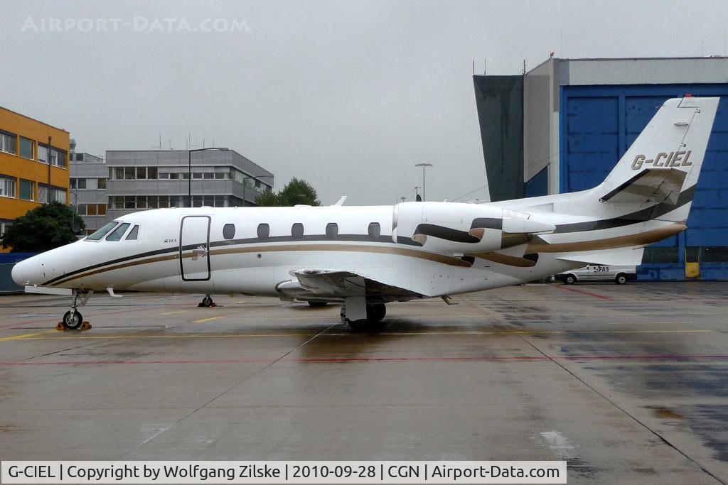 G-CIEL, 2002 Cessna 560XL Citation Excel C/N 560-5247, visitor