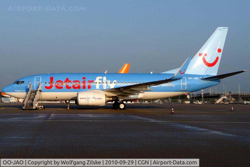 OO-JAO, 2008 Boeing 737-7K5 C/N 35141, visitor