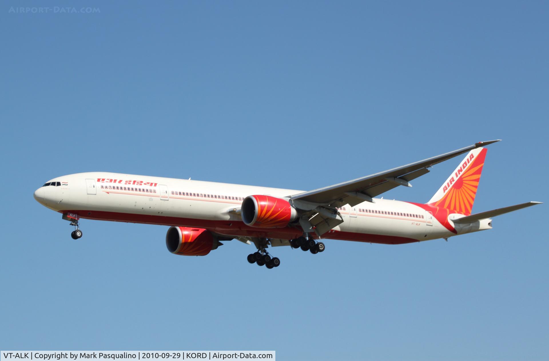 VT-ALK, 2007 Boeing 777-337/ER C/N 36309, Boeing 777-300ER