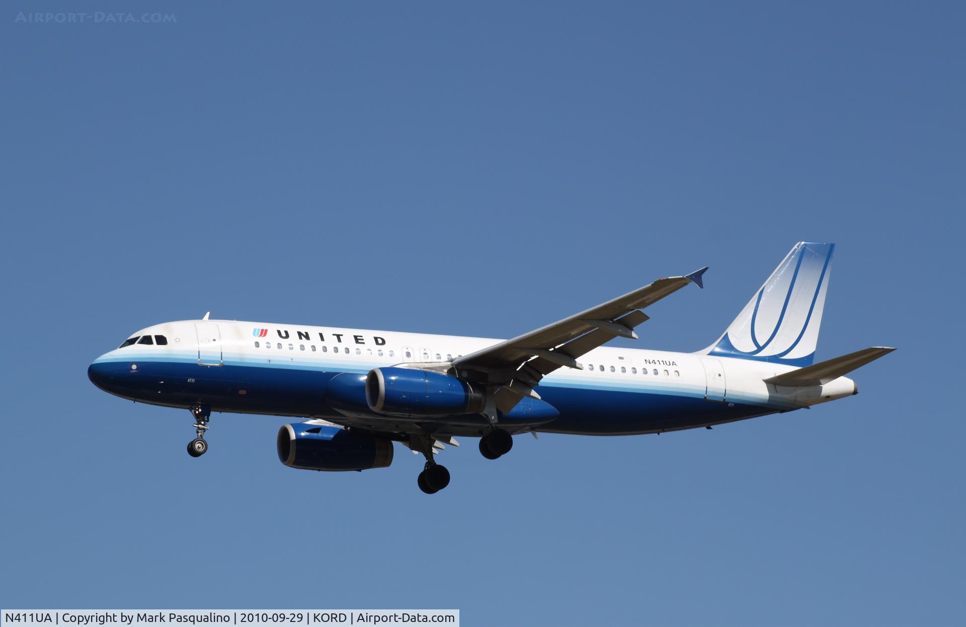 N411UA, 1994 Airbus A320-232 C/N 464, Airbus A320