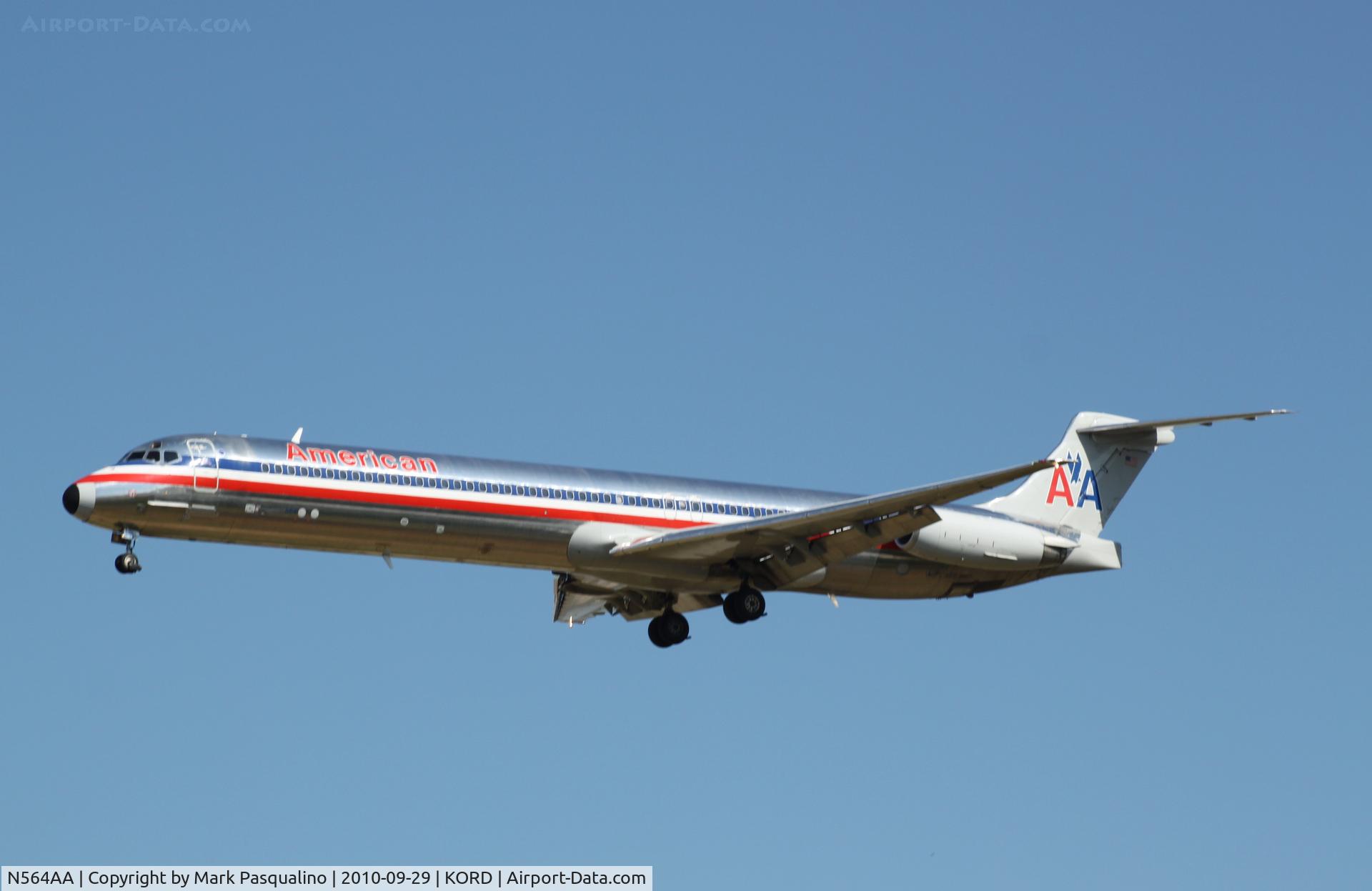 N564AA, 1987 McDonnell Douglas MD-83 (DC-9-83) C/N 49346, MD-83