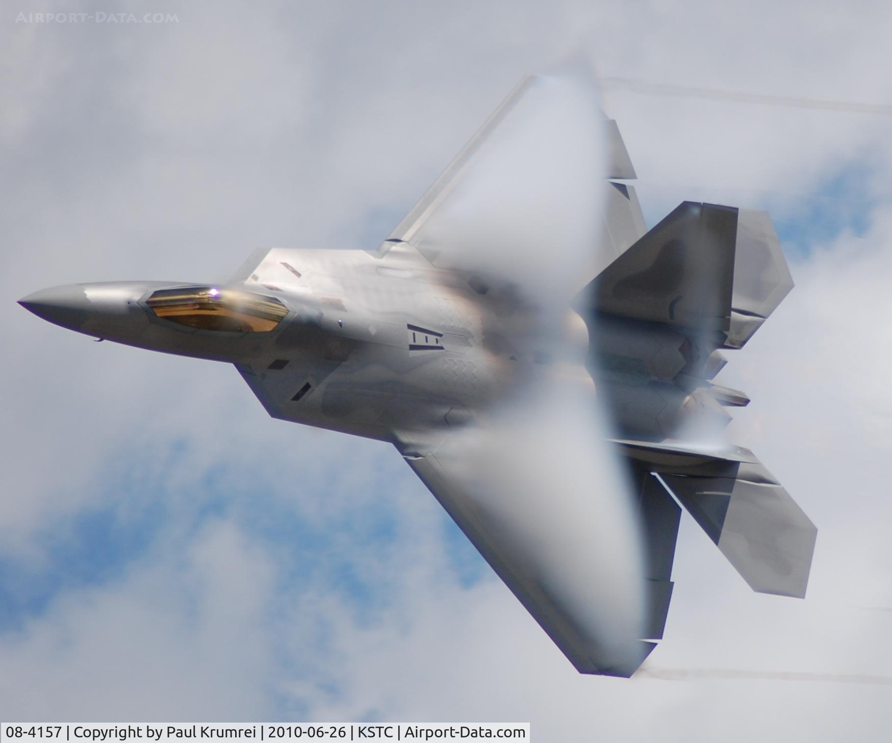 08-4157, 2008 Lockheed F-22A Raptor C/N 4157, F-22