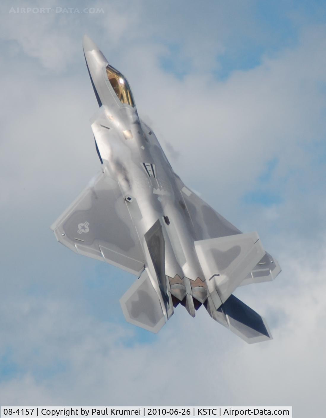 08-4157, 2008 Lockheed F-22A Raptor C/N 4157, F-22