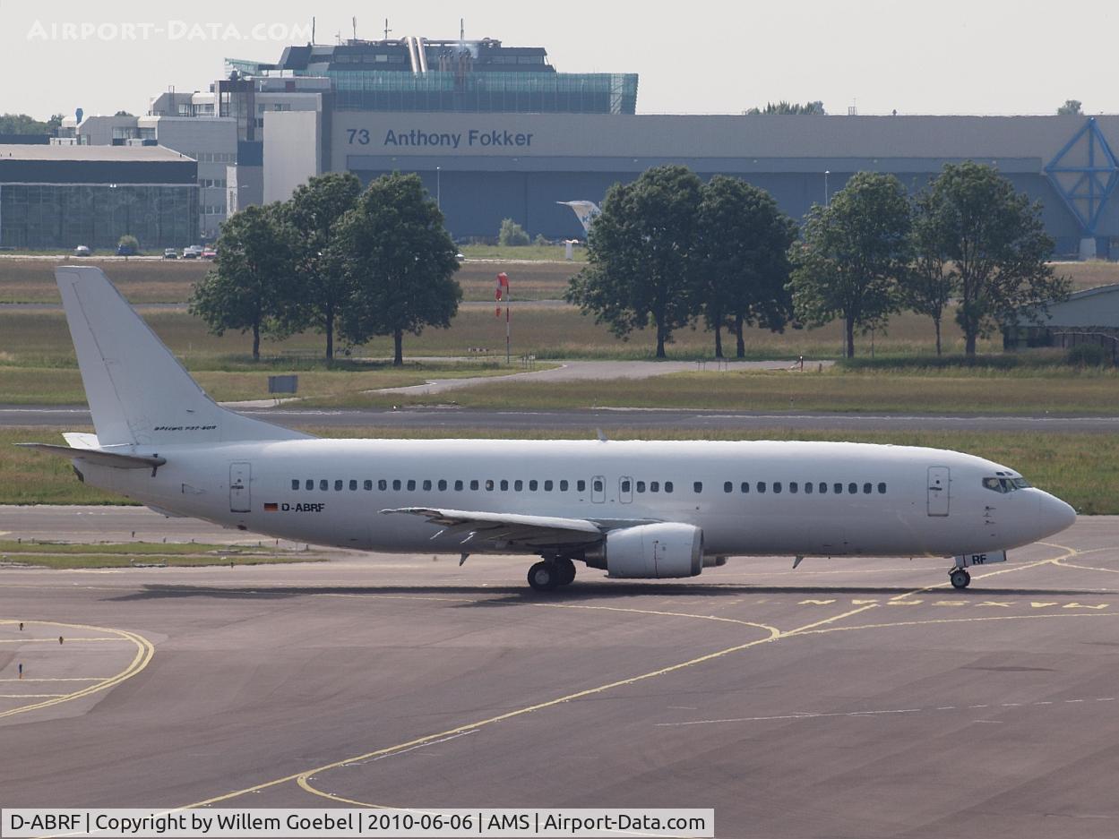 D-ABRF, 1992 Boeing 737-4Q8 C/N 26281, Taxi to the runway.