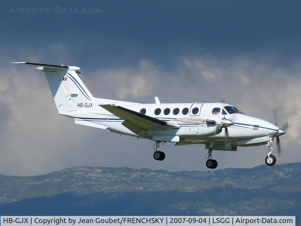 HB-GJX, 1981 Beech 200 Super King Air C/N BB-932, .