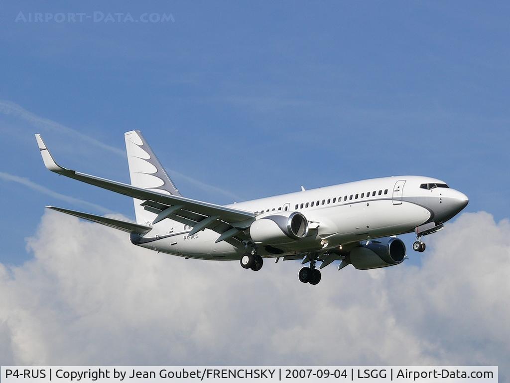 P4-RUS, 2005 Boeing 737-7GC BBJ C/N 34622, Vizavi, Russia
