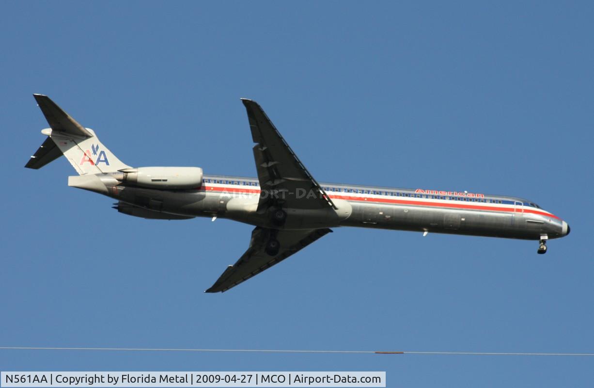 N561AA, 1991 McDonnell Douglas MD-82 (DC-9-82) C/N 53091, American MD-82