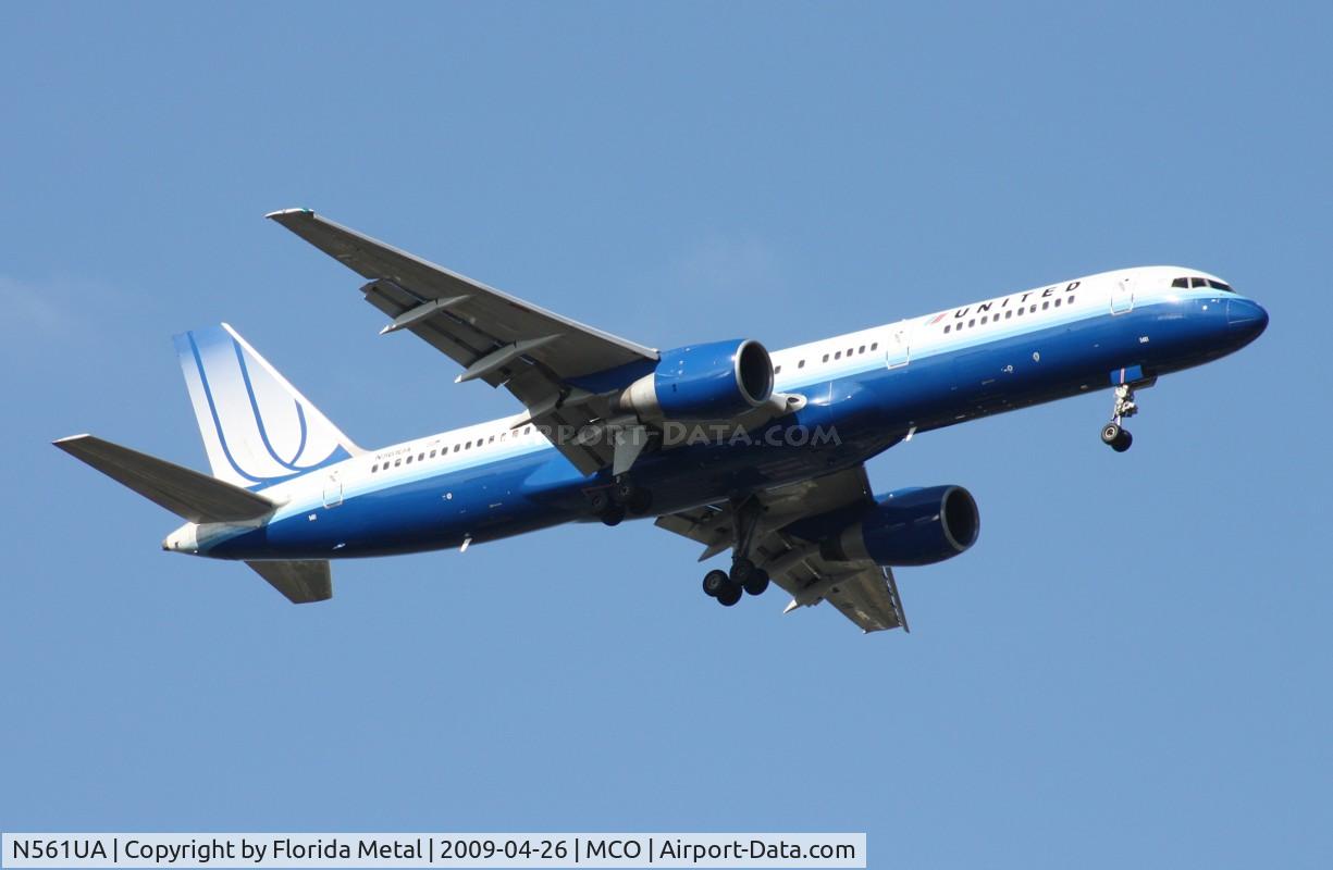 N561UA, 1992 Boeing 757-222 C/N 26661, United 757-200