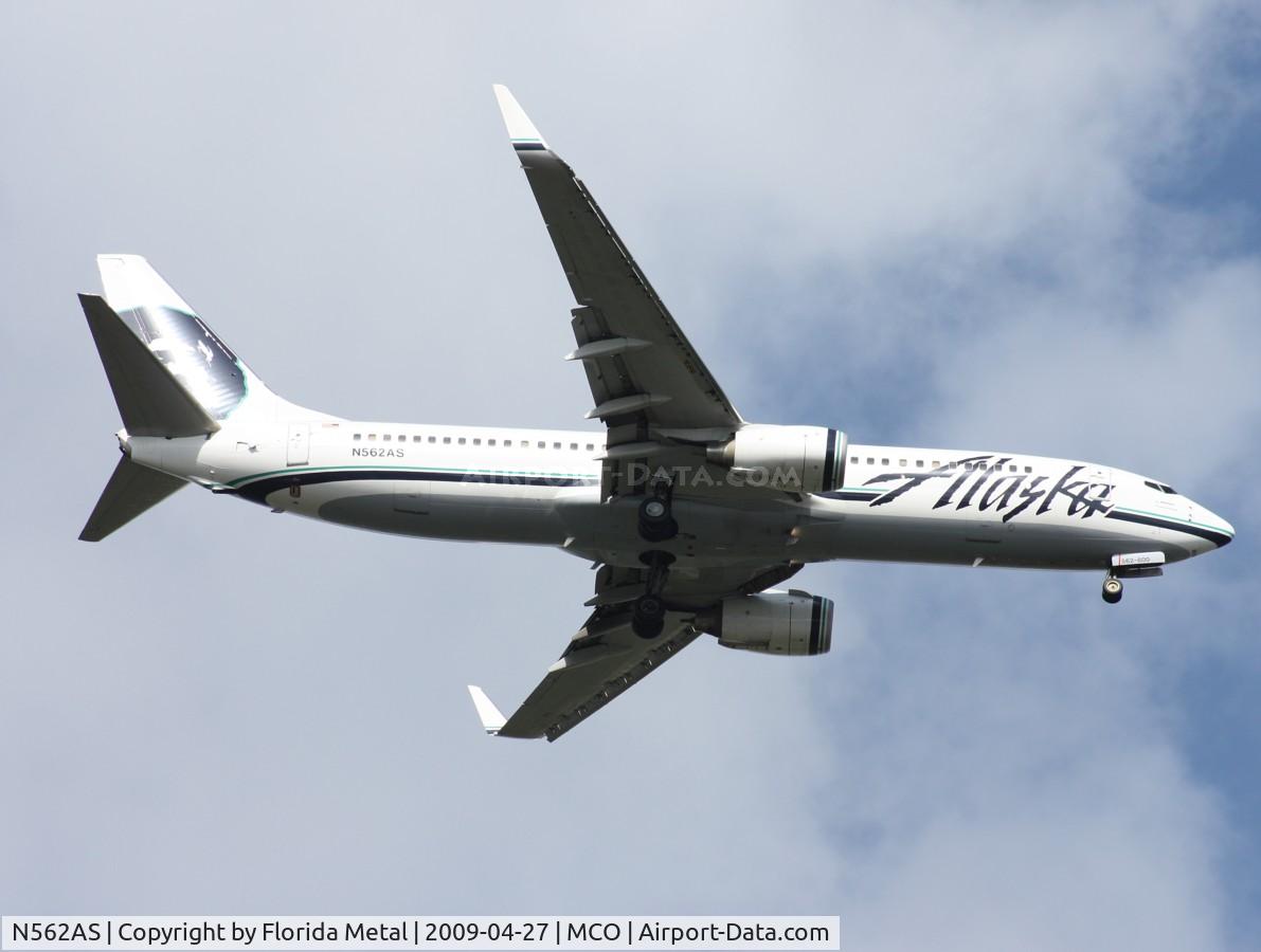 N562AS, 2006 Boeing 737-890 C/N 35091, Alaska 737-800