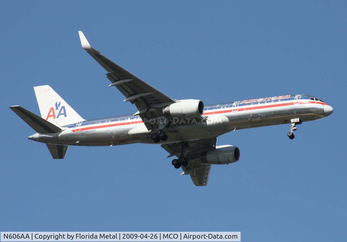 N606AA, 1996 Boeing 757-223 C/N 27057, American 757-200