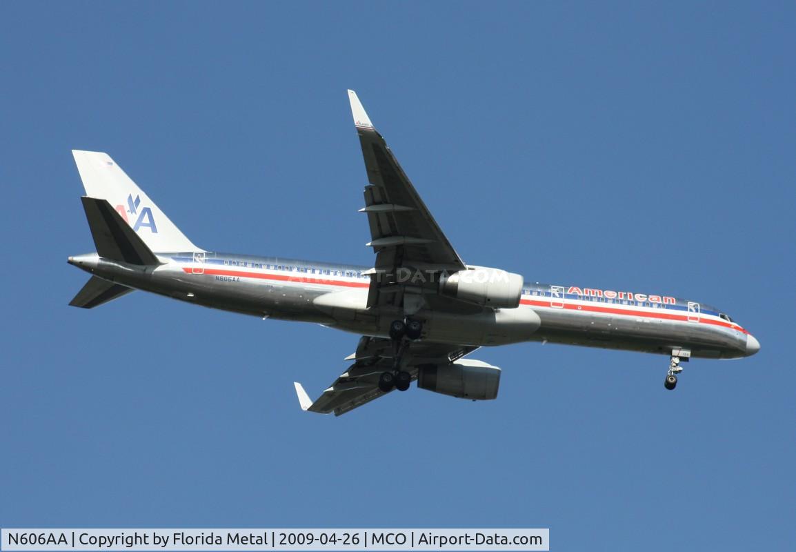 N606AA, 1996 Boeing 757-223 C/N 27057, American 757-200