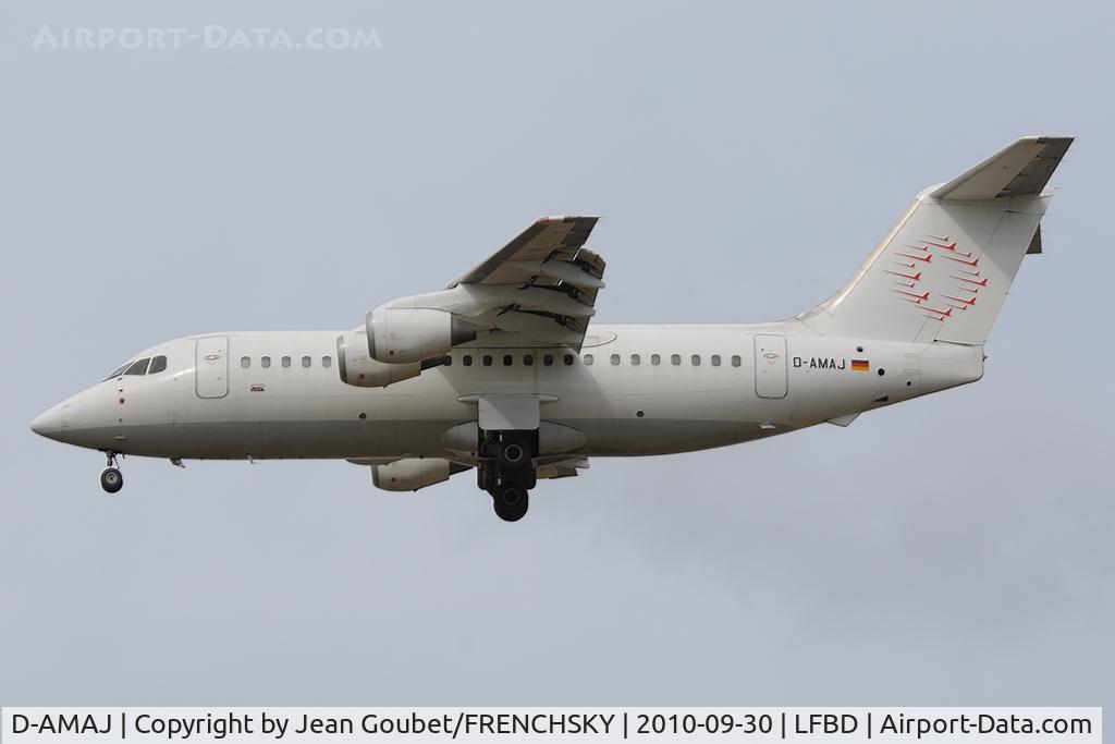 D-AMAJ, 1984 British Aerospace BAe.146-200A C/N E2028, WL410
COLOGNE/BORDEAUX