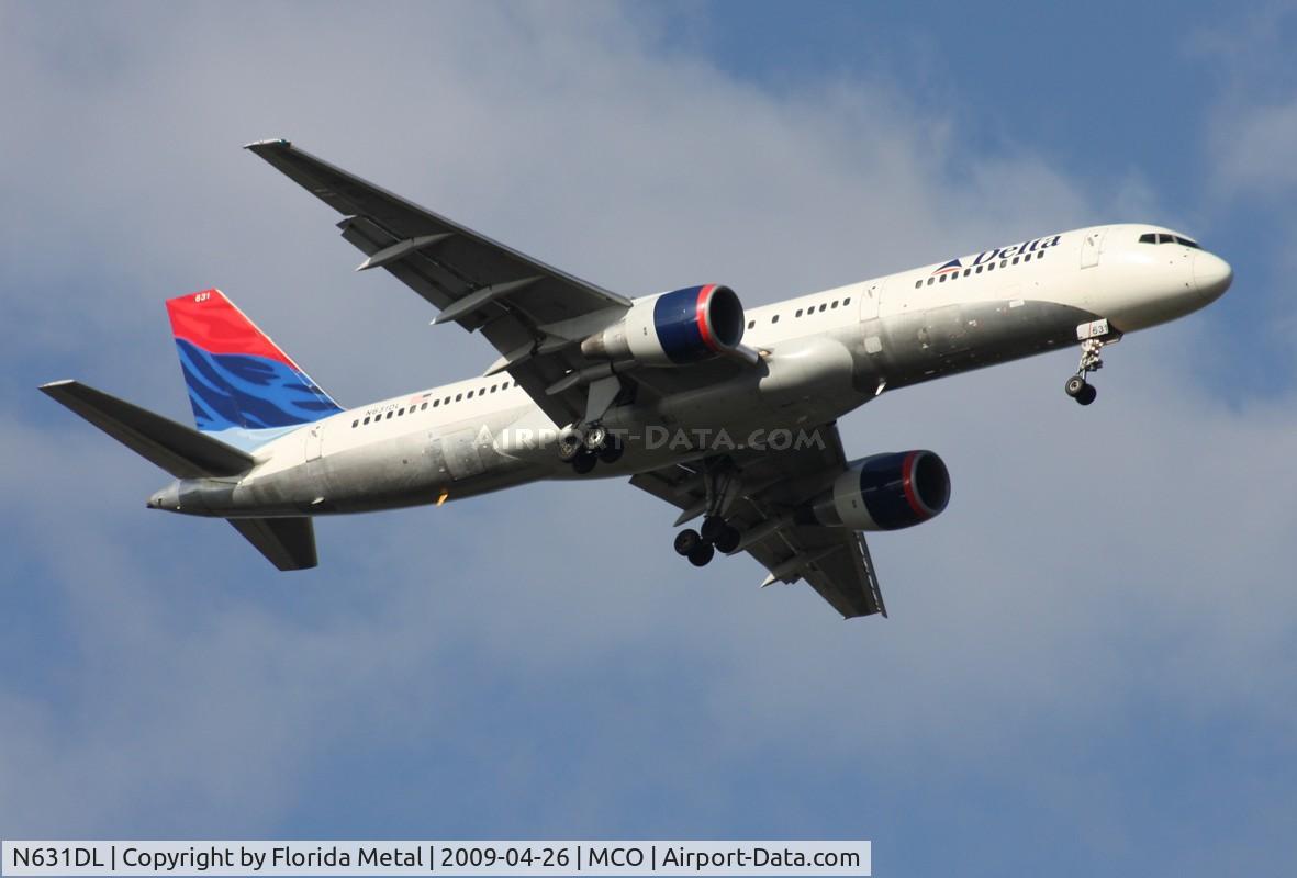 N631DL, 1987 Boeing 757-232 C/N 23612, Delta 757-200