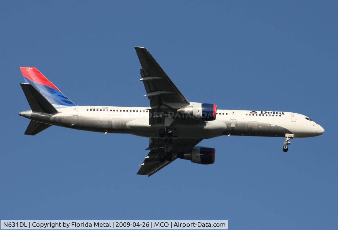 N631DL, 1987 Boeing 757-232 C/N 23612, Delta 757-200