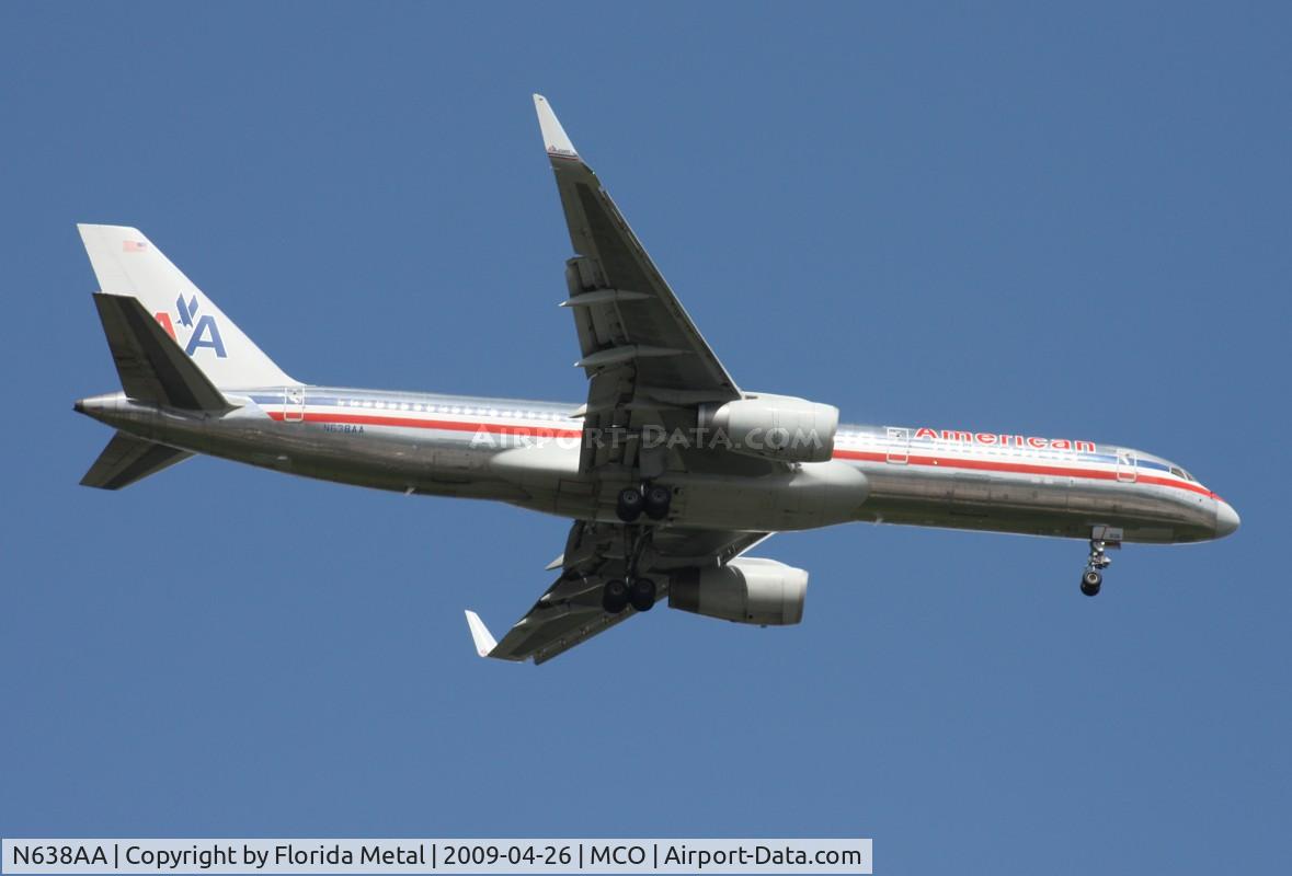N638AA, 1991 Boeing 757-223 C/N 24596, American 757-200