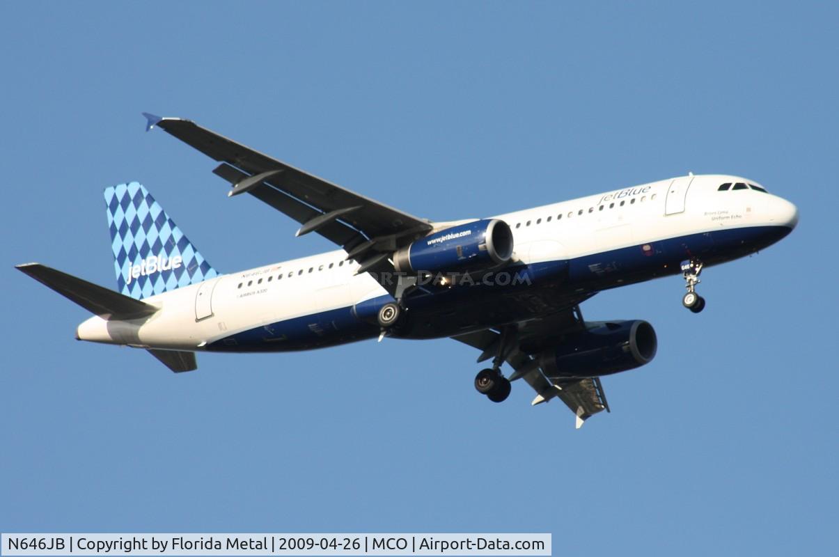 N646JB, 2006 Airbus A320-232 C/N 2945, Jet Blue A320