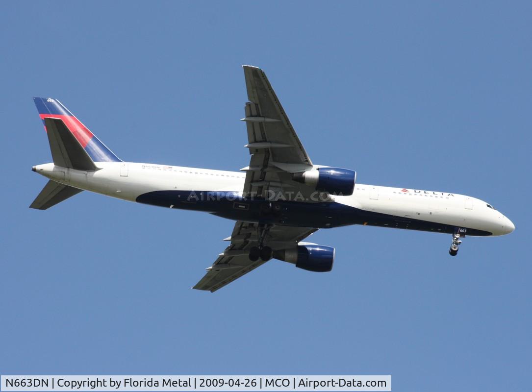N663DN, 1991 Boeing 757-232 C/N 24992, Delta 757-200