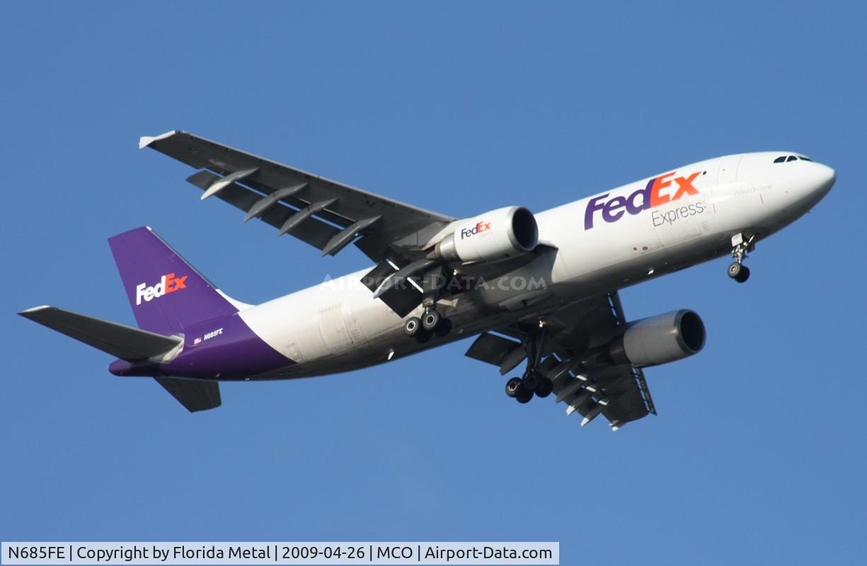 N685FE, 1999 Airbus A300F4-605R C/N 803, Fed Ex A300