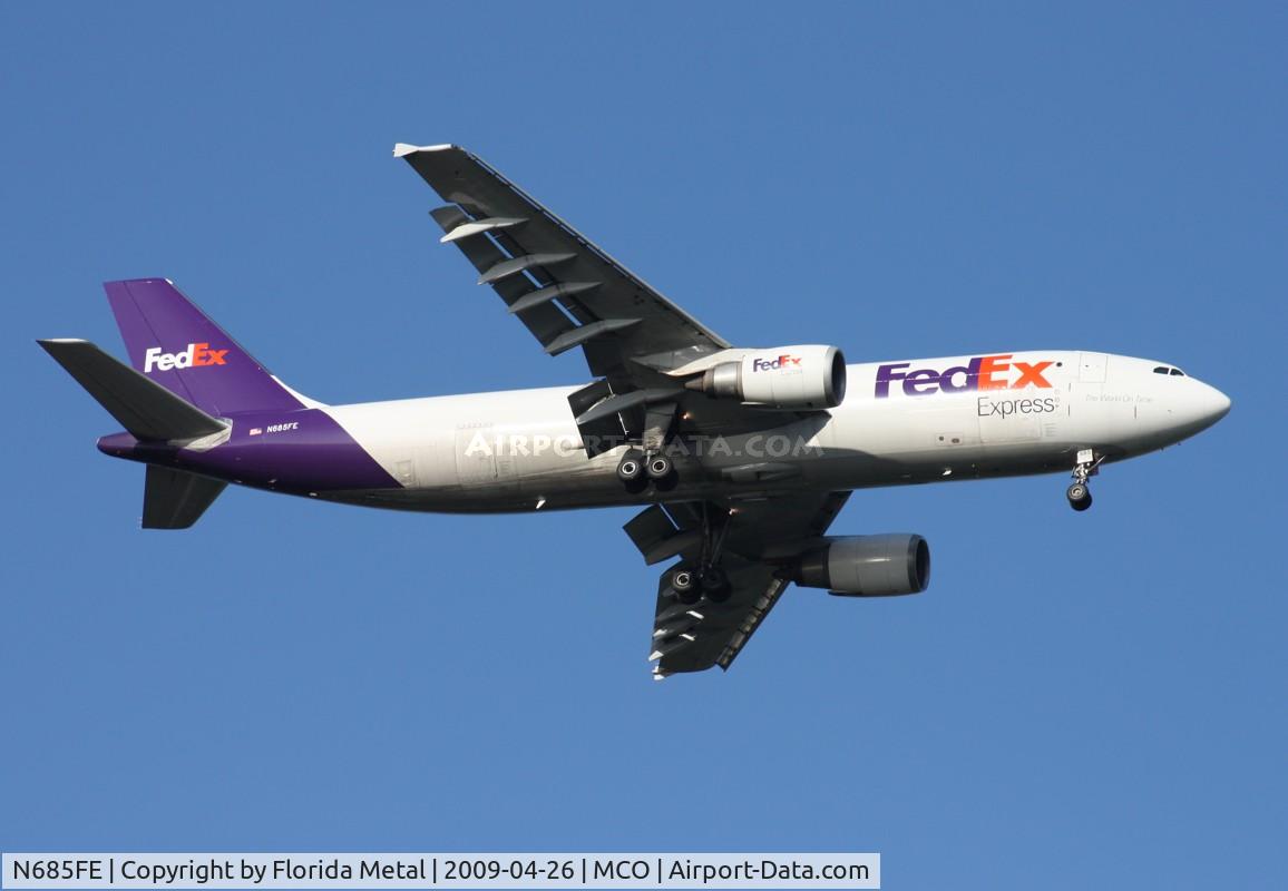 N685FE, 1999 Airbus A300F4-605R C/N 803, Fed Ex A300