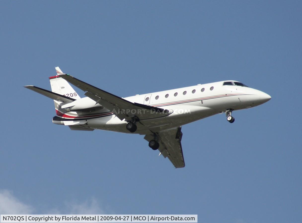 N702QS, 2002 Israel Aircraft Industries GULFSTREAM 200 C/N 070, Net Jets Gulfstream 200