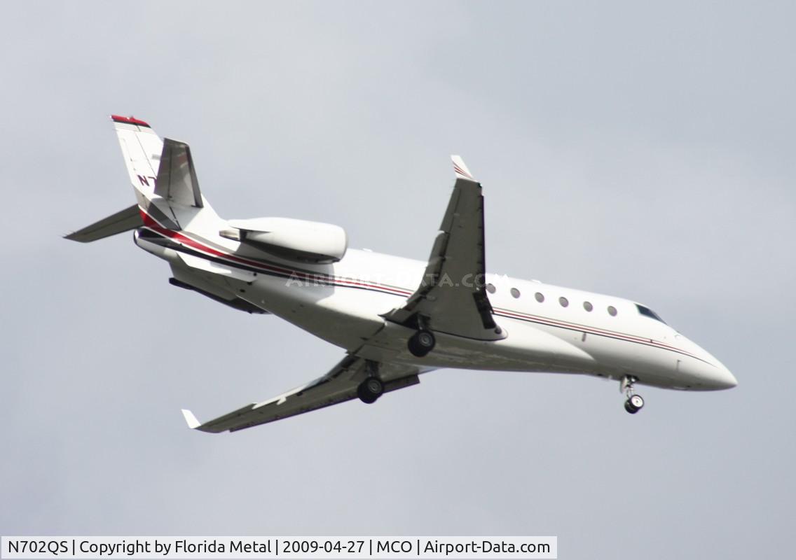 N702QS, 2002 Israel Aircraft Industries GULFSTREAM 200 C/N 070, Net Jets Gulfstream 200