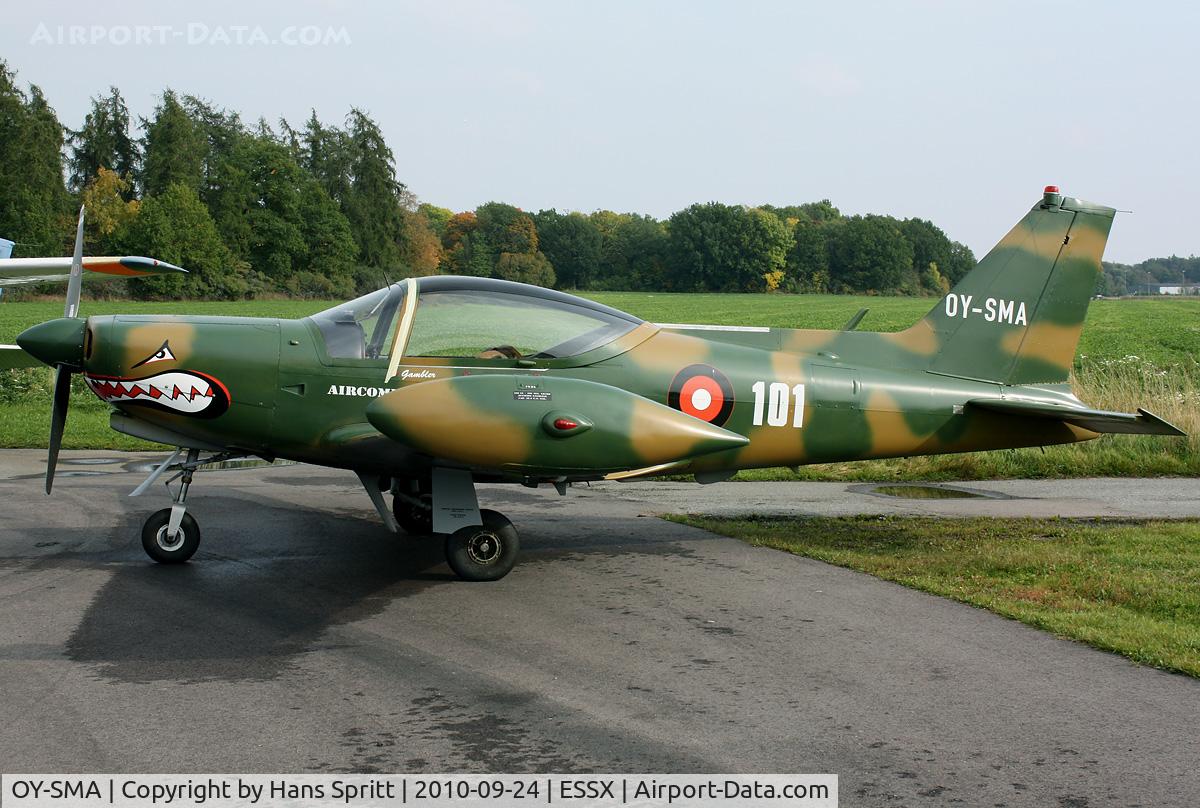 OY-SMA, 1972 SIAI-Marchetti SF-260 C/N 2-33, SIAI Marchetti SF-260 (Gambler)