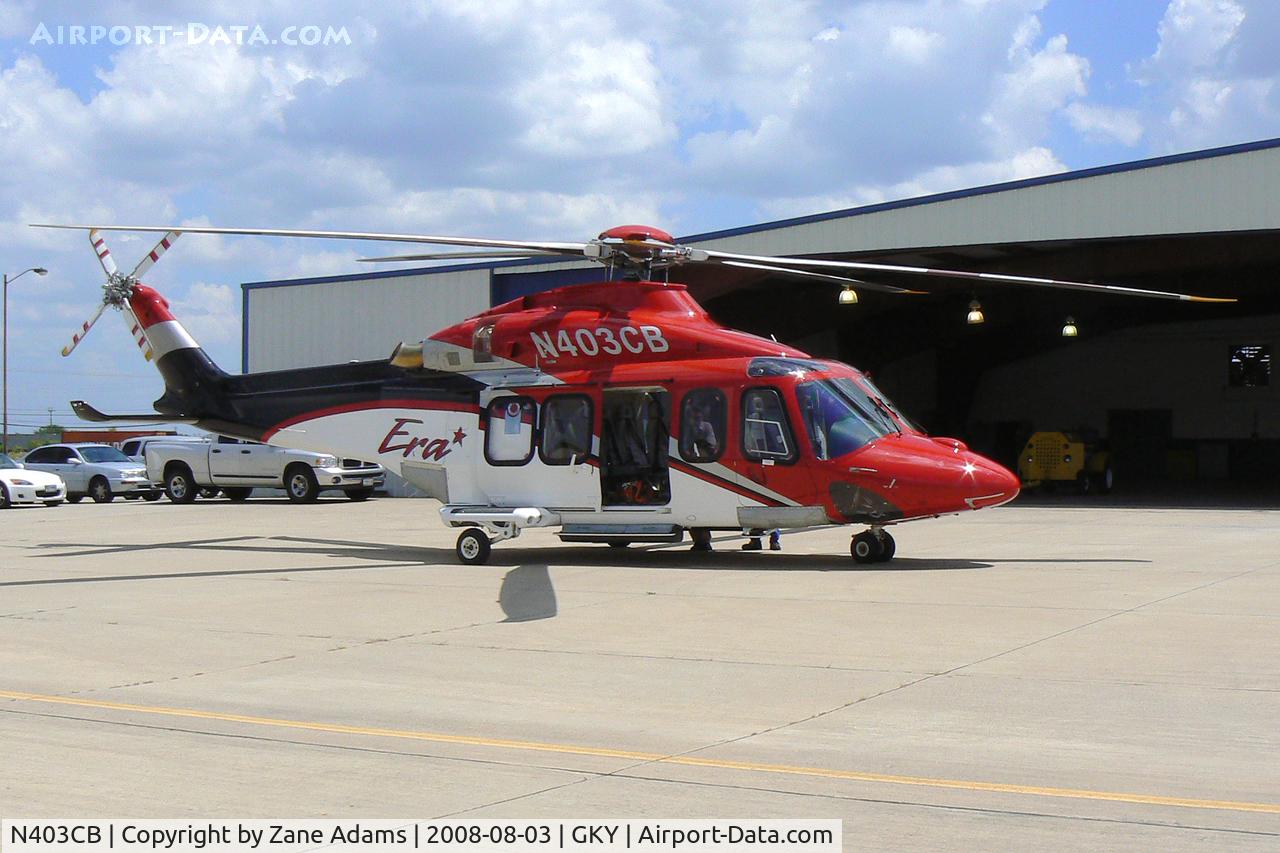 N403CB, AgustaWestland AW-139 C/N 41206, At Arlington Municipal Airport - Texas