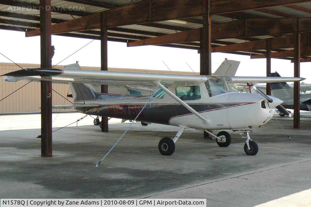 N1578Q, 1971 Cessna 150L C/N 15072878, At Grand Prairie Municipal Airport - Texas