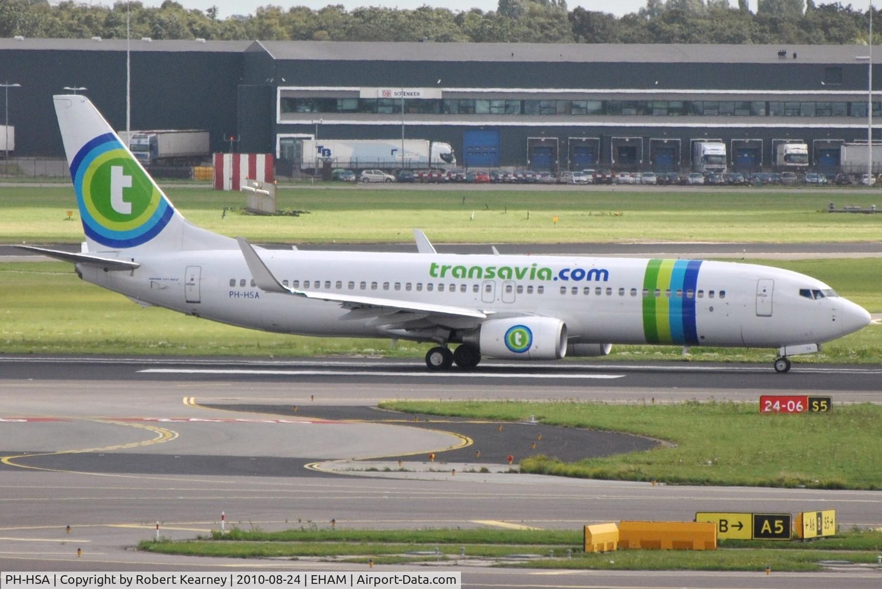PH-HSA, 2009 Boeing 737-8K2 C/N 34171, Transavia ready to go