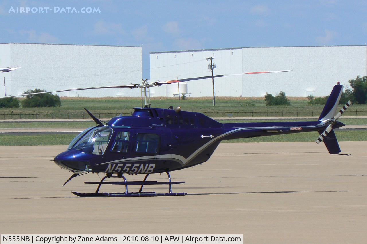 N555NB, 1977 Bell 206B C/N 2306, At Alliance Airport - Fort Worth, TX