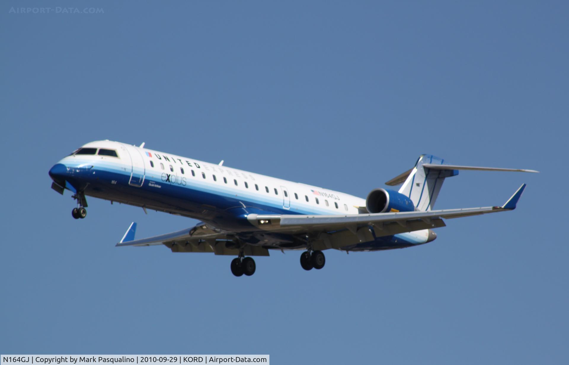 N164GJ, 2006 Bombardier CRJ-702 (CL-600-2C10) Regional Jet C/N 10256, CL-600-2C10