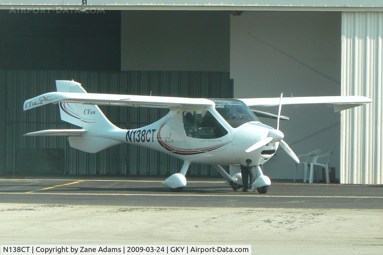 N138CT, 2007 Flight Design CTSW C/N 07-09-25, At Arlington Municipal Airport, TX