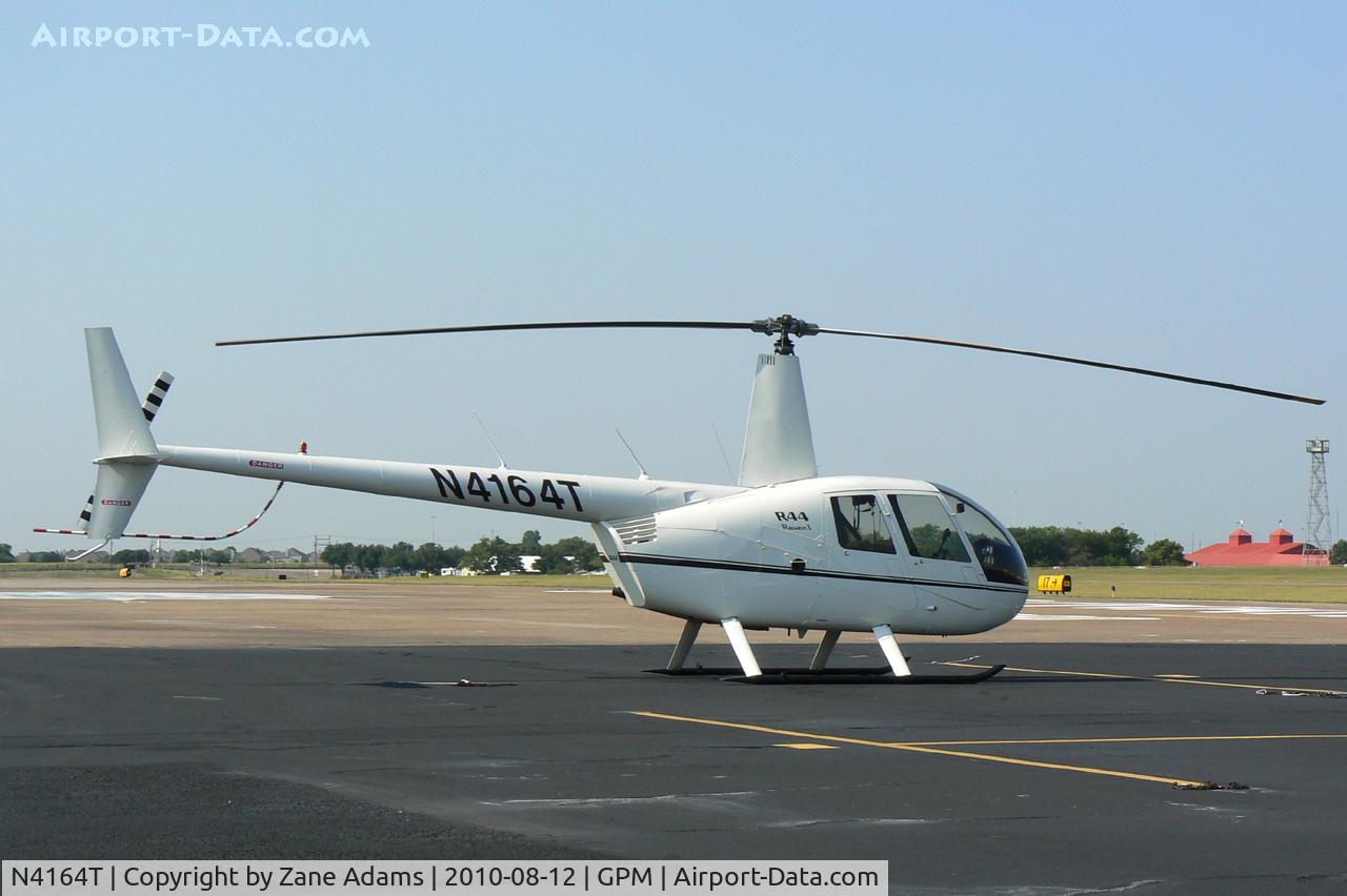 N4164T, 2008 Robinson R44 C/N 1882, At Grand Prairie Municipal Airport, TX