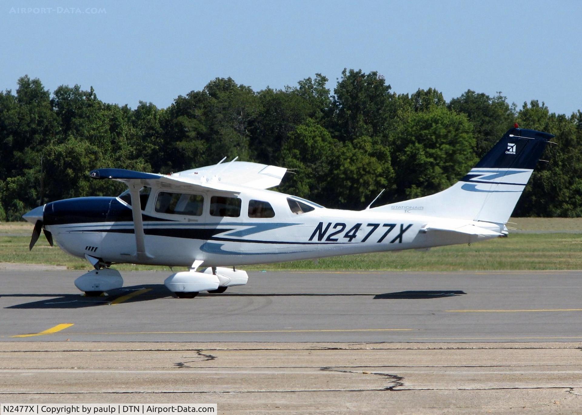 N2477X, 2007 Cessna T206H Turbo Stationair C/N T20608762, At Downtown Shreveport.