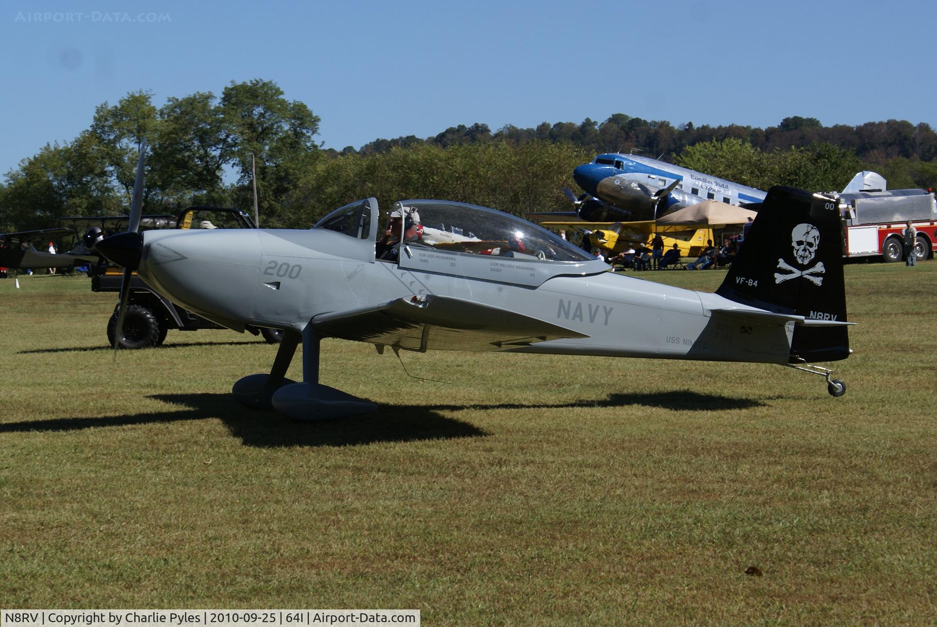 N8RV, Vans RV-8 C/N 80113, Seen at Lee Bottom Fly-In