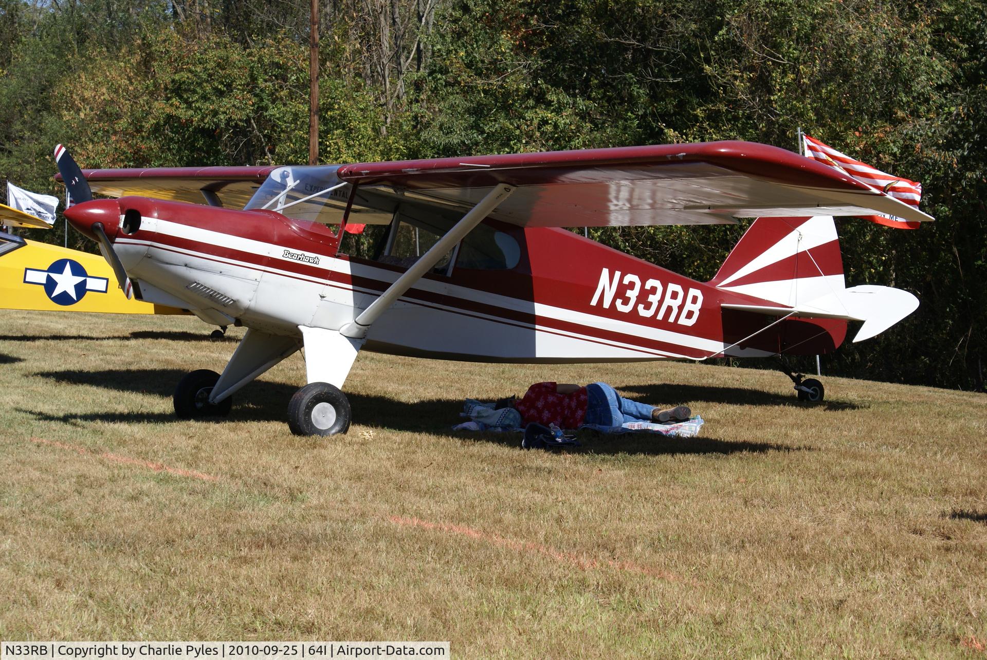 N33RB, 1999 Barrows Bearhawk C/N 195699, At Lee Bottom Flying Field